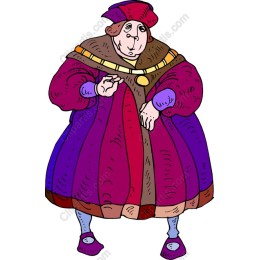 Vibrant Kingly Character Art