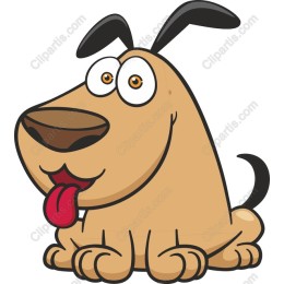 Charming Cartoon Dog