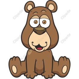 Charming Cartoon Bear