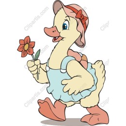 Charming Duck Character