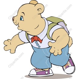 Charming Cartoon Bear