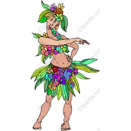 Tropical Hula Dancer
