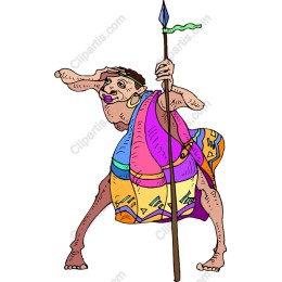 Vibrant Joyful Character