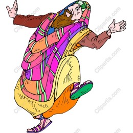 Vibrant Cultural Figure