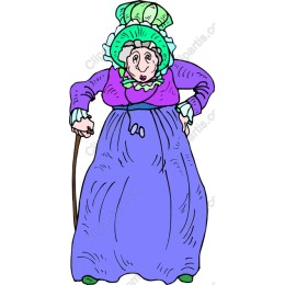 Elderly Lady - Whimsical Character