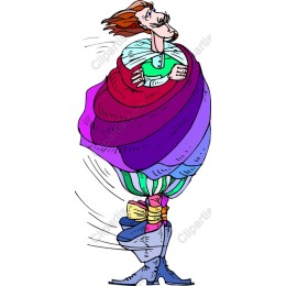 Vibrant Whimsical Character
