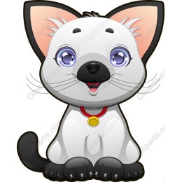 Adorable Cartoon Cat
