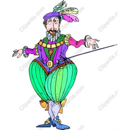 Flamboyant Theatrical Performer