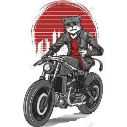 Rebellious Cat Motorcycle