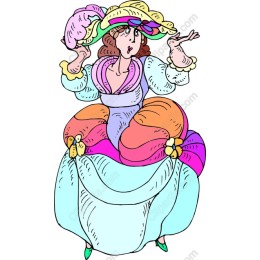 Whimsical Colorful Character