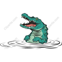 Vibrant Crocodile