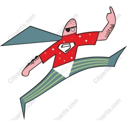 Vibrant Superhero