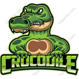 Crocodile - Cartoon Style
