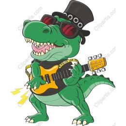Rockstar Dinosaur
