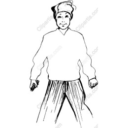 Charming Hand-Drawn Character