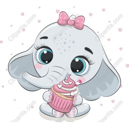 Cupcake Elephant