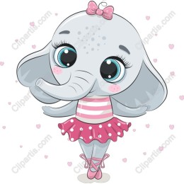 Charming Dancing Elephant