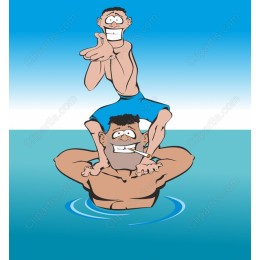 Playful Duo Water