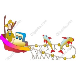 Whimsical Fisherman