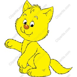 Cheerful Yellow Cat
