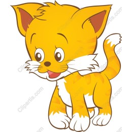 Cute Cartoon Cat