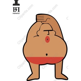 Whimsical Fat Character