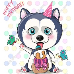 Happy Birthday Husky