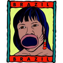 Brazilian Indigenous Character