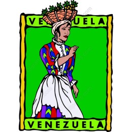 Vibrant Venezuelan Woman