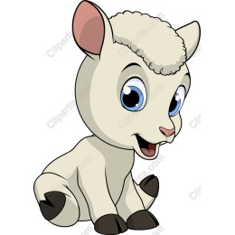 Cute Playful Lamb