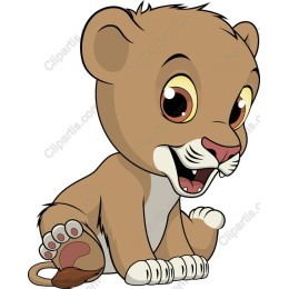 Playful Lion Cub