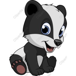 Adorable Cartoon Panda