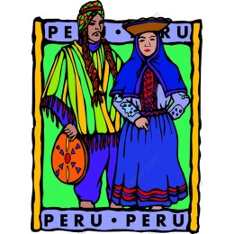 Traditional Peruvian Couple