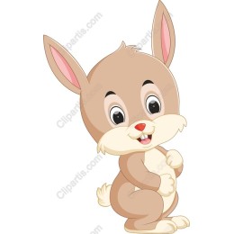 Cute Cartoon Rabbit