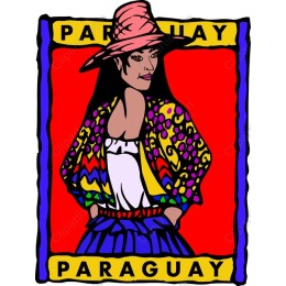 Vibrant Paraguayan Woman