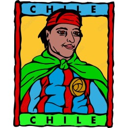 Vibrant Chilean Hero