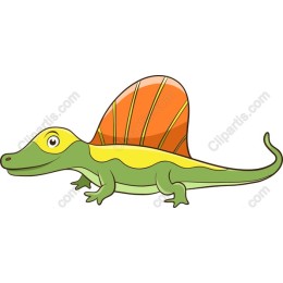 Vibrant Cartoon Lizard