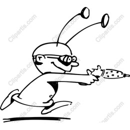 Whimsical Alien Character