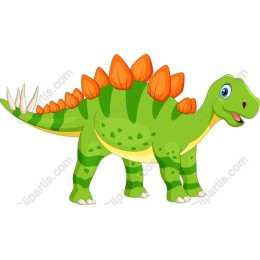 Happy Stegosaurus