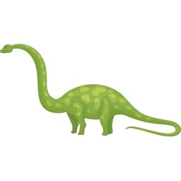Charming Green Dinosaur