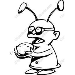 Alien Burger Fun