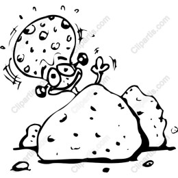 Cheerful Rock Character