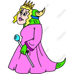Quirky Cartoon Princess