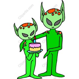 Alien Birthday Celebration