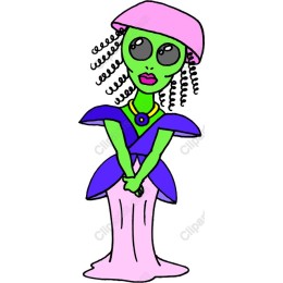 Stylish Alien Diva