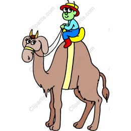 Cheerful Camel Rider