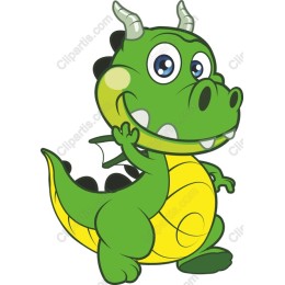 Cute Cartoon Dragon