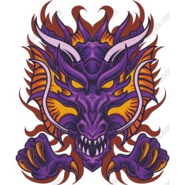 Majestic Purple Dragon