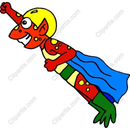 Colorful Superhero