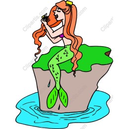 Mermaid on a Rock